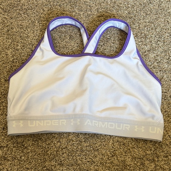Under Armour Purple Sports Bra - Picture 1 of 3